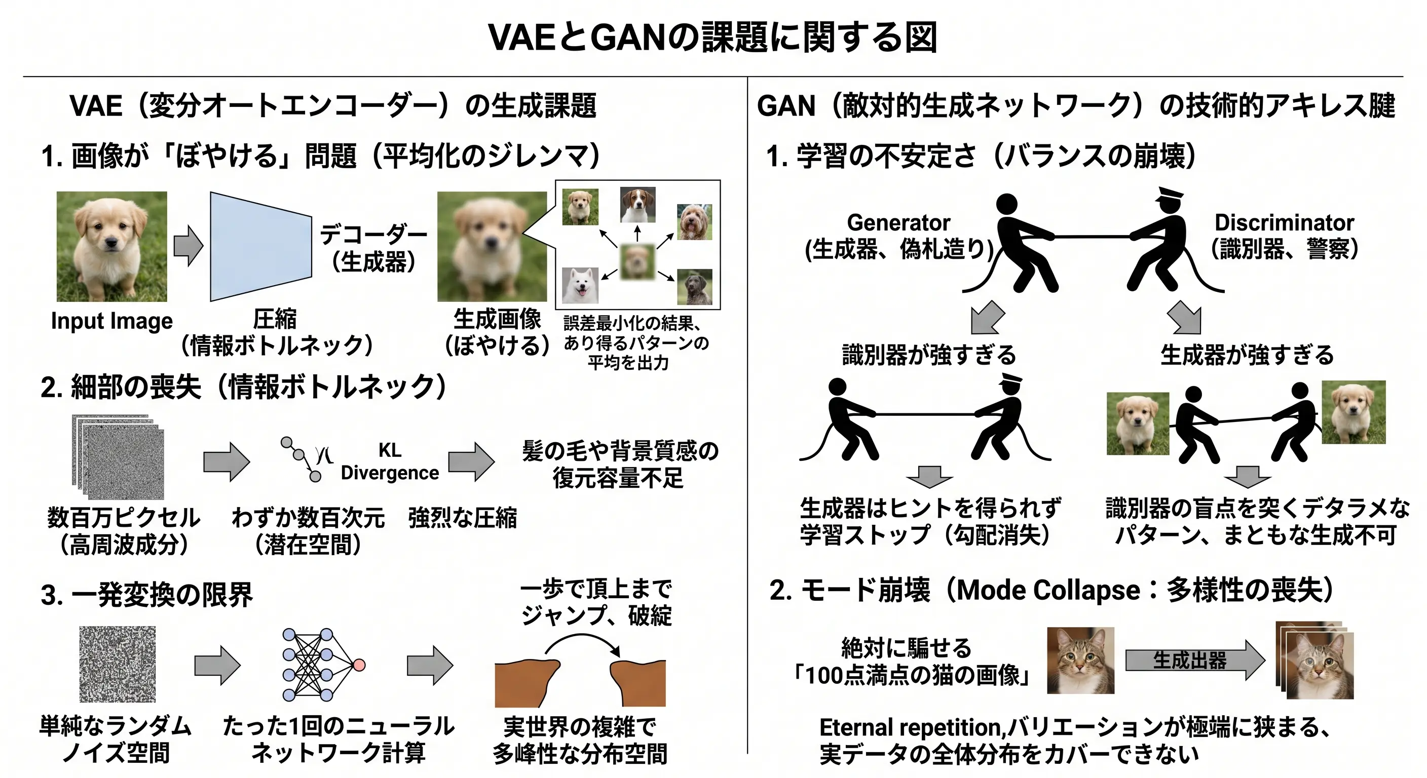 VAEとGAN